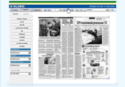 O Globo lança site interativo para Copa do Mundo