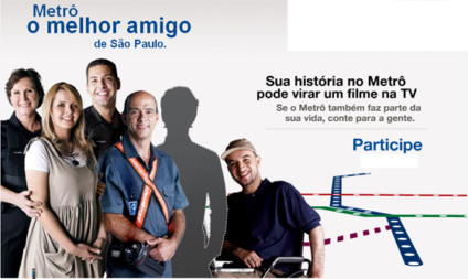 Usuários do metrô em SP contarão suas histórias