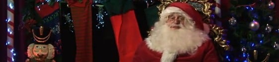 Papai Noel responde perguntas a fãs da O2