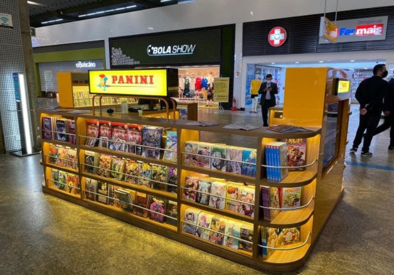 Panini inaugura quiosque no Aeroporto Internacional de São Paulo