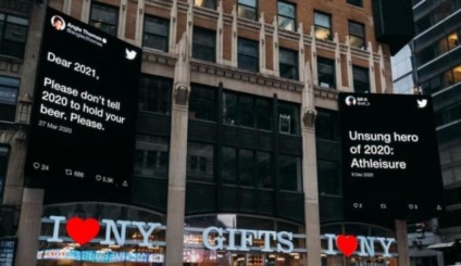 Twitter destaca mensagens de usuários