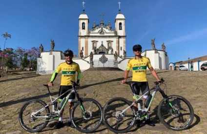 Fred realiza pedal social de Belo Horizonte até o Rio de Janeiro