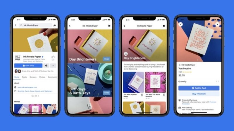 'Shops' é o novo recurso do Facebook para ajudar varejistas