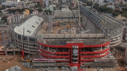 Atraso nas obras da Arena da Baixada geram preocupação