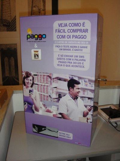 Pontomobi com sampling machine para Oi Paggo