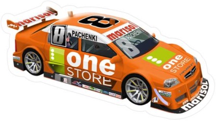 Carro da Stock Car é atração no sul