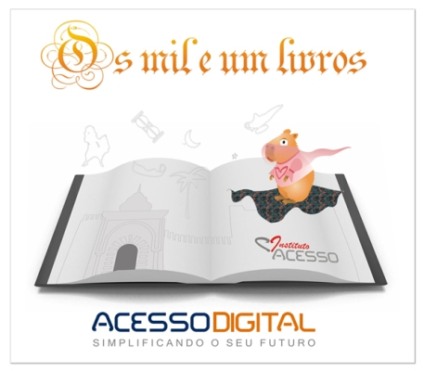 Acesso Digital realiza campanha "Os Mil e Um Livros"