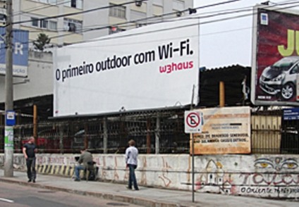W3Haus cria outdoor interativo