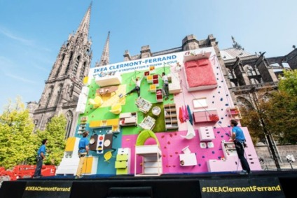 Apartamento em outdoor é a novidade da Ikea