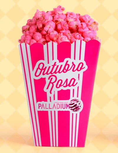 Palladium desenvolve ação criativa para o Outubro Rosa