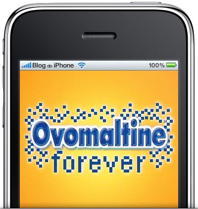 Ovomaltine faz sucesso em iPhones e iPods Ovomaltine faz sucesso em iPhones e iPods