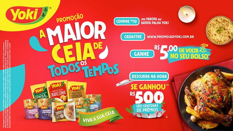 Yoki dá início à maior ceia de todos os tempos Yoki dá início à maior ceia de todos os tempos