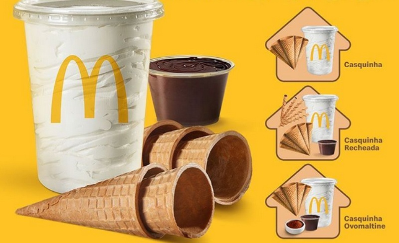 McDonald's inicia venda de kit para fazer casquinha em casa