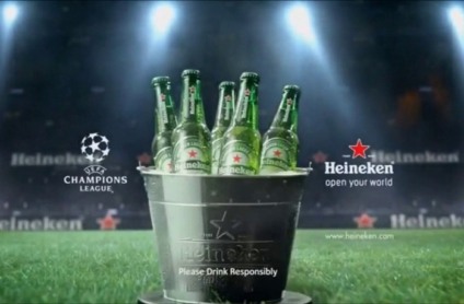 Heineken leva a Uefa Champions League a lugares inusitados