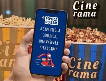 Cinerama cria a campanha 'Pipoca do Bem'