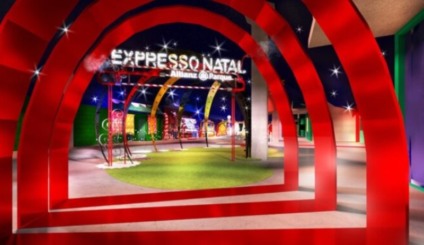 Expresso Natal é a atração do Allianz Parque