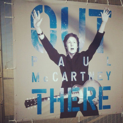 PAD assina comunicação visual do show de Paul McCartney 