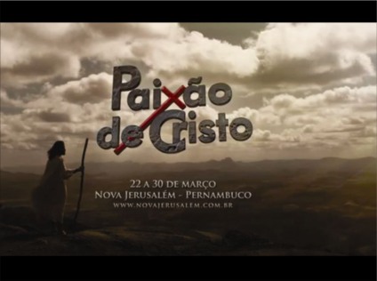 Paixão de Cristo movimenta Nova Jerusalém
