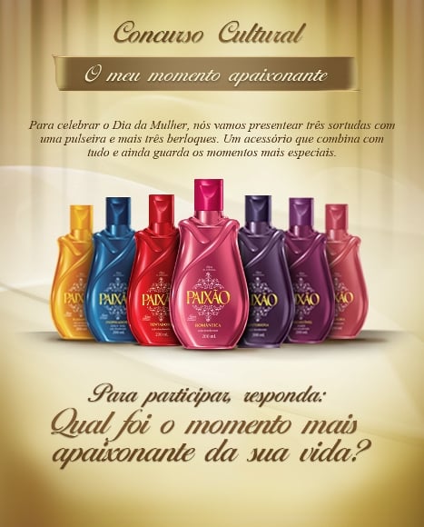 Paixão em ações especiais para o Dia da Mulher