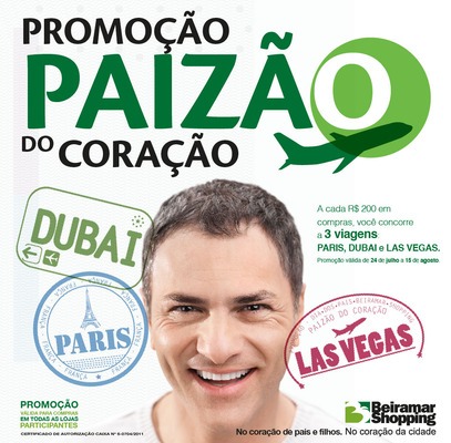 Paizão do coração na promo do Beiramar