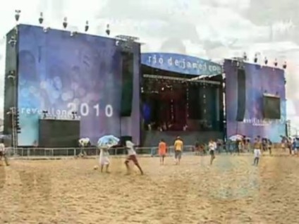 Réveillon  de Copacabana marca a virada no Rio
