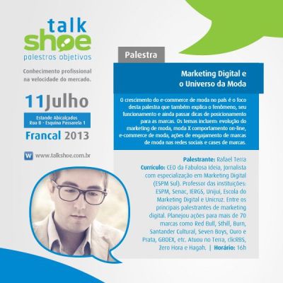 Francal terá palestra de moda e marketing digital
