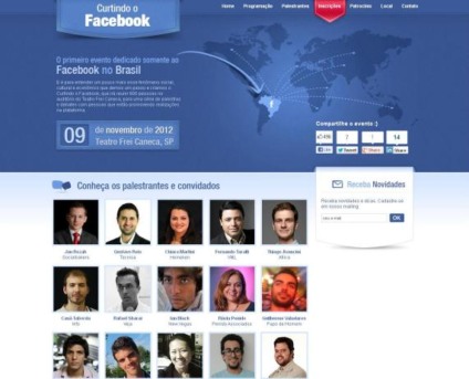 Jan Rezab marca presença no Curtindo o Facebook