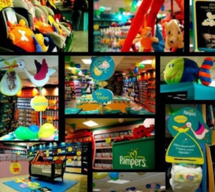 Pampers interage com o consumidor no ponto de venda