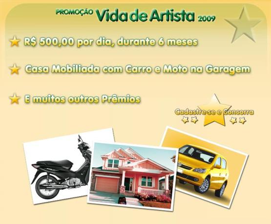 "Vida de artista" com o Banco PanAmericano