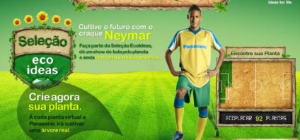 Panasonic faz promo em prol do meio ambiente