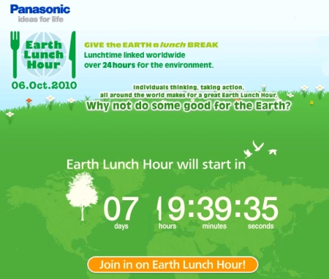Panasonic organiza a "Hora Global do Almoço"