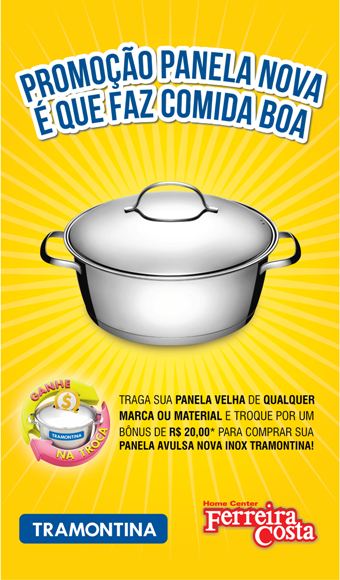 Panela nova faz comida boa e ações sociais em promo