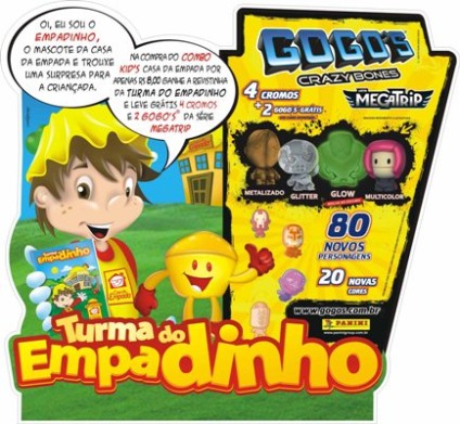 Turma do Empadinho no mês das crianças