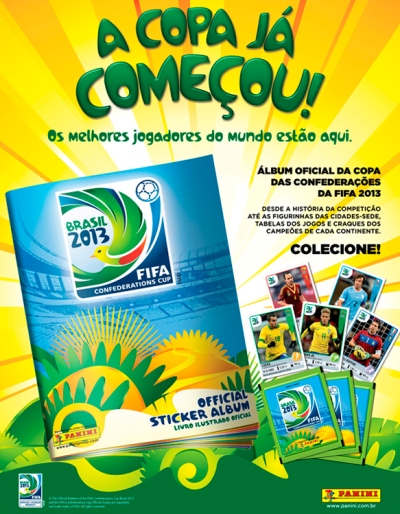 Panini e Centauro parceiras em álbum de figurinhas