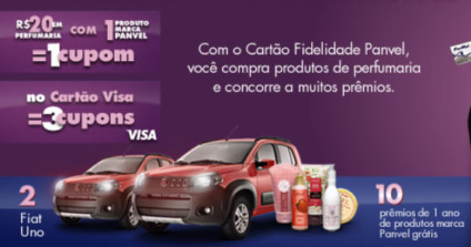 Fidelidade premiada vale carro na Panvel