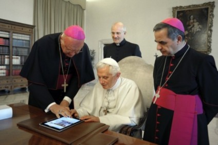 Papa Bento XVI entra no mundo do Twitter