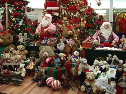 Papai Noel chega ao BC Shopping