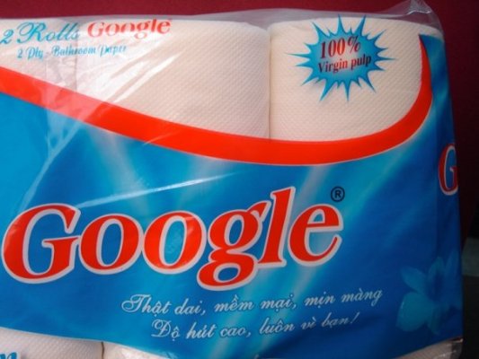 Vietnã lança papel higiênico Google