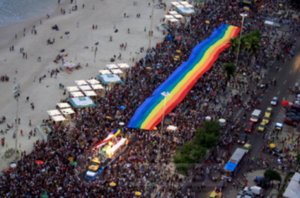 Luta contra a homofobia até debaixo d'água