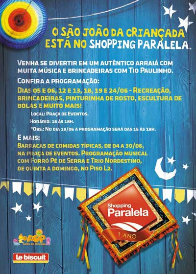 Arraiá de São João no Paralela