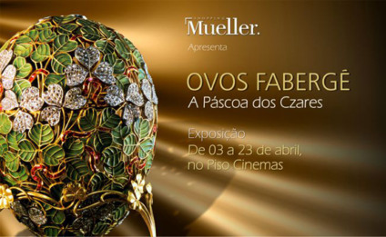 Mueller abre a exposição Ovos Fabergé 
