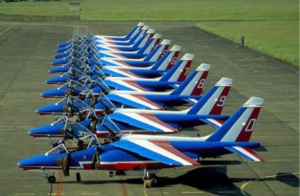 Patrouille de France em Brasília 