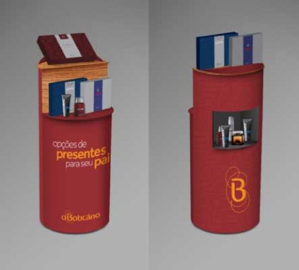 DMSBOX cria display para O Boticário