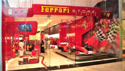 Via Italia traz a primeira Ferrari Store para o Brasil