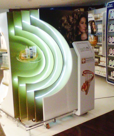 P&G leva novo conceito aos pontos de venda