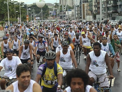 Trio elétrico vai agitar Pedalada Sustentável em Vitória