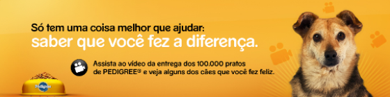 Adotar é tudo de bom doa 100 mil refeições