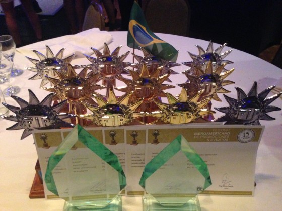 Troféus conquistados pela Pepper no FIP 2014