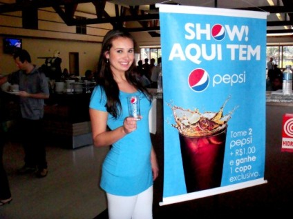 Pepsi lançou nova marca com ação no PDV