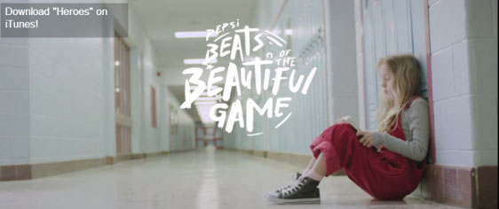 Pepsi apresenta o álbum "Beats of the Beautiful Game"
